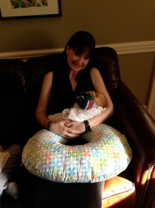 Mary came all the way from New York to visit Dermot.