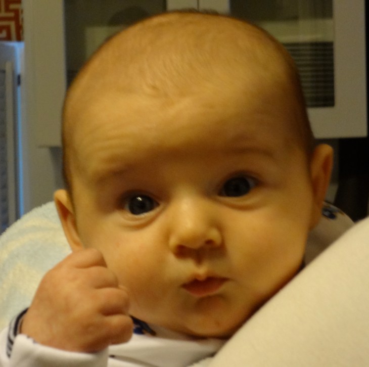 Dermot: "Pops, if you take one more picture of me, I'm going to pop you one!"