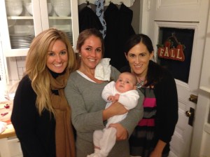 Celebrating with Erin and Kaitlyn