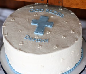 My yummy cake.  Thanks Auntie Tina!