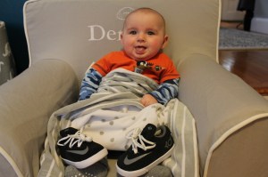 My new kicks - Uncle Tommy is so stylish.