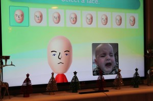 Making Dermie Squirmie's Wii character.