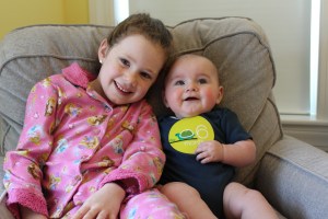 Addie was here for the weekend too!