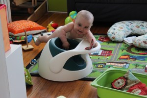 Climbing on and into everything!